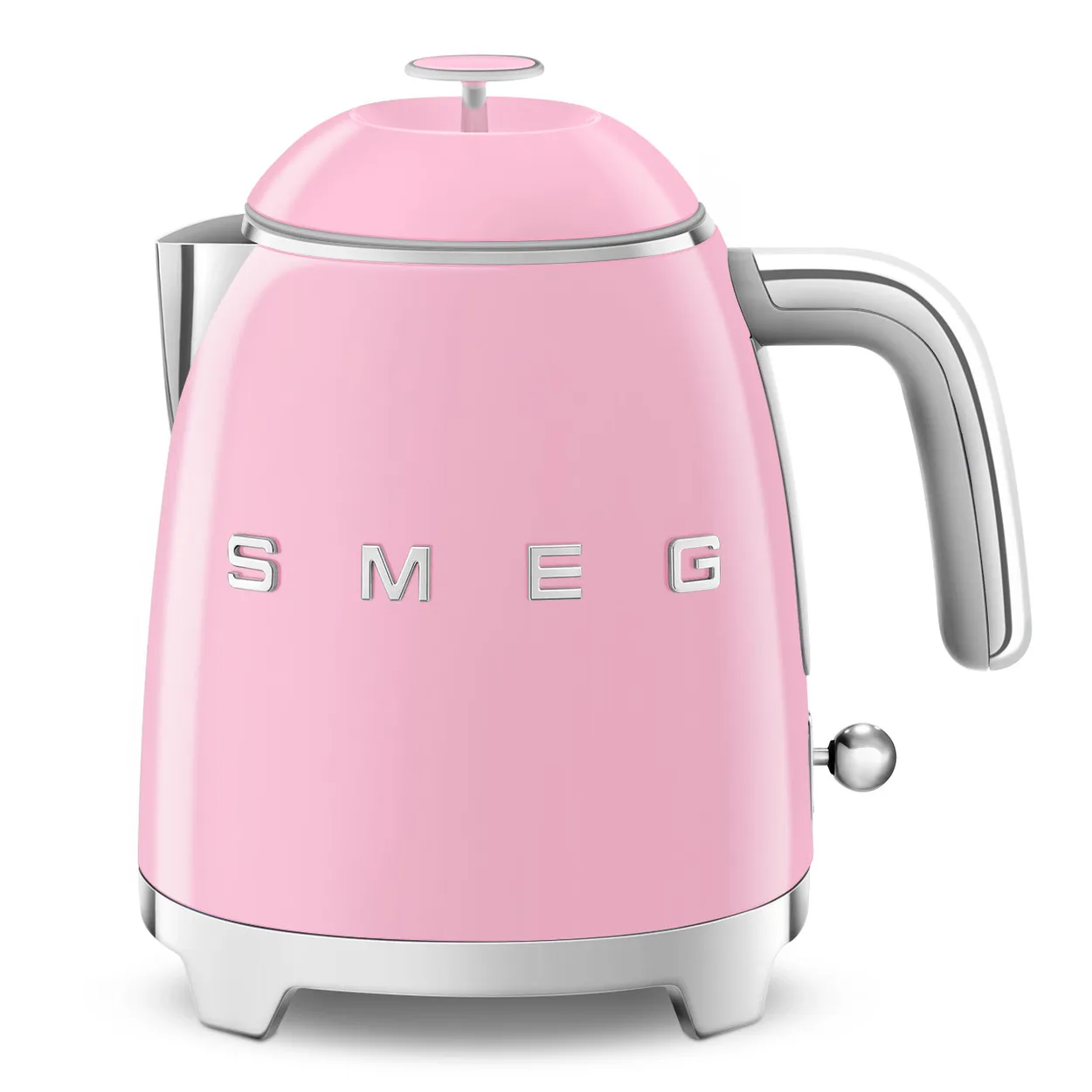 Smeg 50's Style Mini vannkoker 0,8 L Rosa | Skandinavisk Design | Rosa
