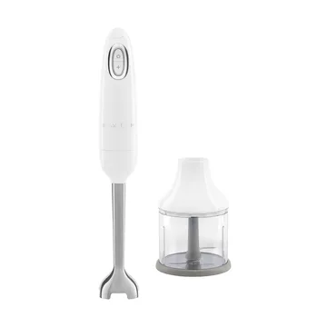 Smeg 50's Style stavmikser med hakker - Hvit - Smeg