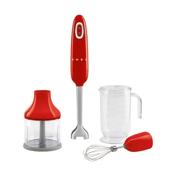 Smeg 50's Style stavmikser sett 4 deler - Red - Smeg