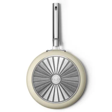 SMEG 50's Style stekepanne Ø 28 cm  - Creme - Smeg