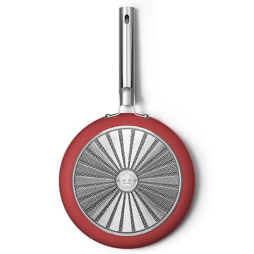 SMEG 50's Style stekepanne Ø 28 cm  - Rød - Smeg