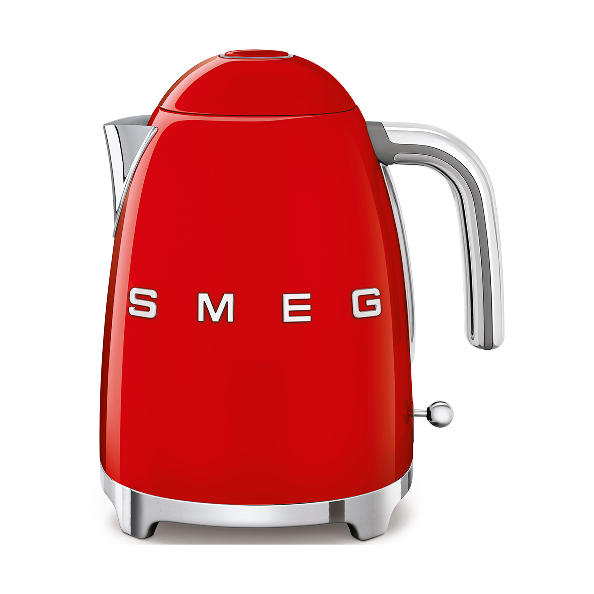 Smeg 50's Style vannkoker 1,7 L Rød | Skandinavisk Design | Rød