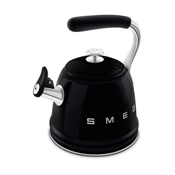 Smeg 50's Style Vannkoker med fløyte - Black - Smeg