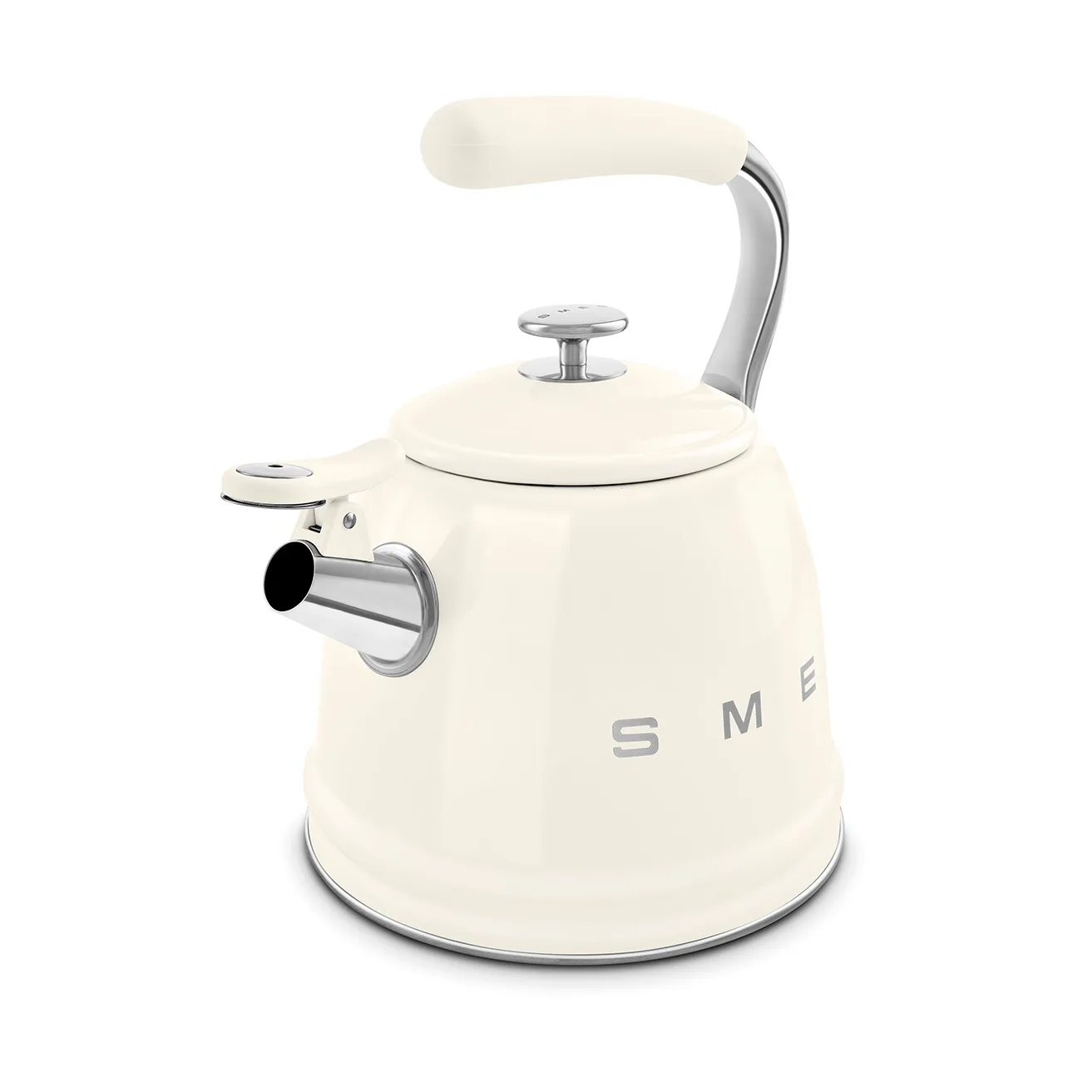 Smeg 50's Style Vannkoker med fløyte, Creme Smeg