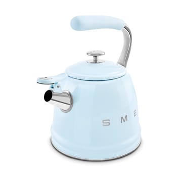 Smeg 50's Style Vannkoker med fløyte - Pastell blue - Smeg