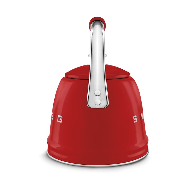 Smeg 50's Style Vannkoker med fløyte, Red Smeg
