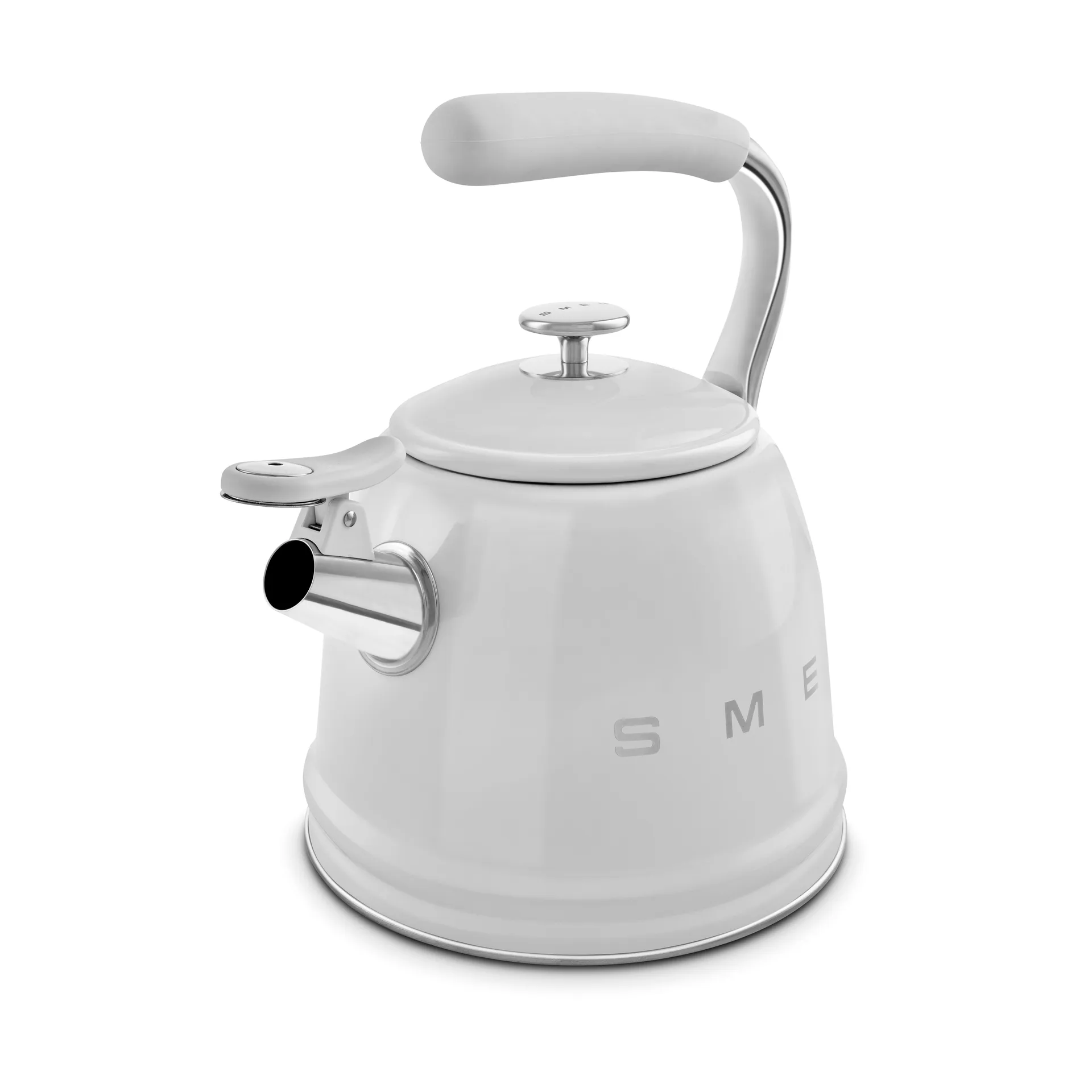Smeg 50's Style Vannkoker med fløyte, Stainless steel Smeg