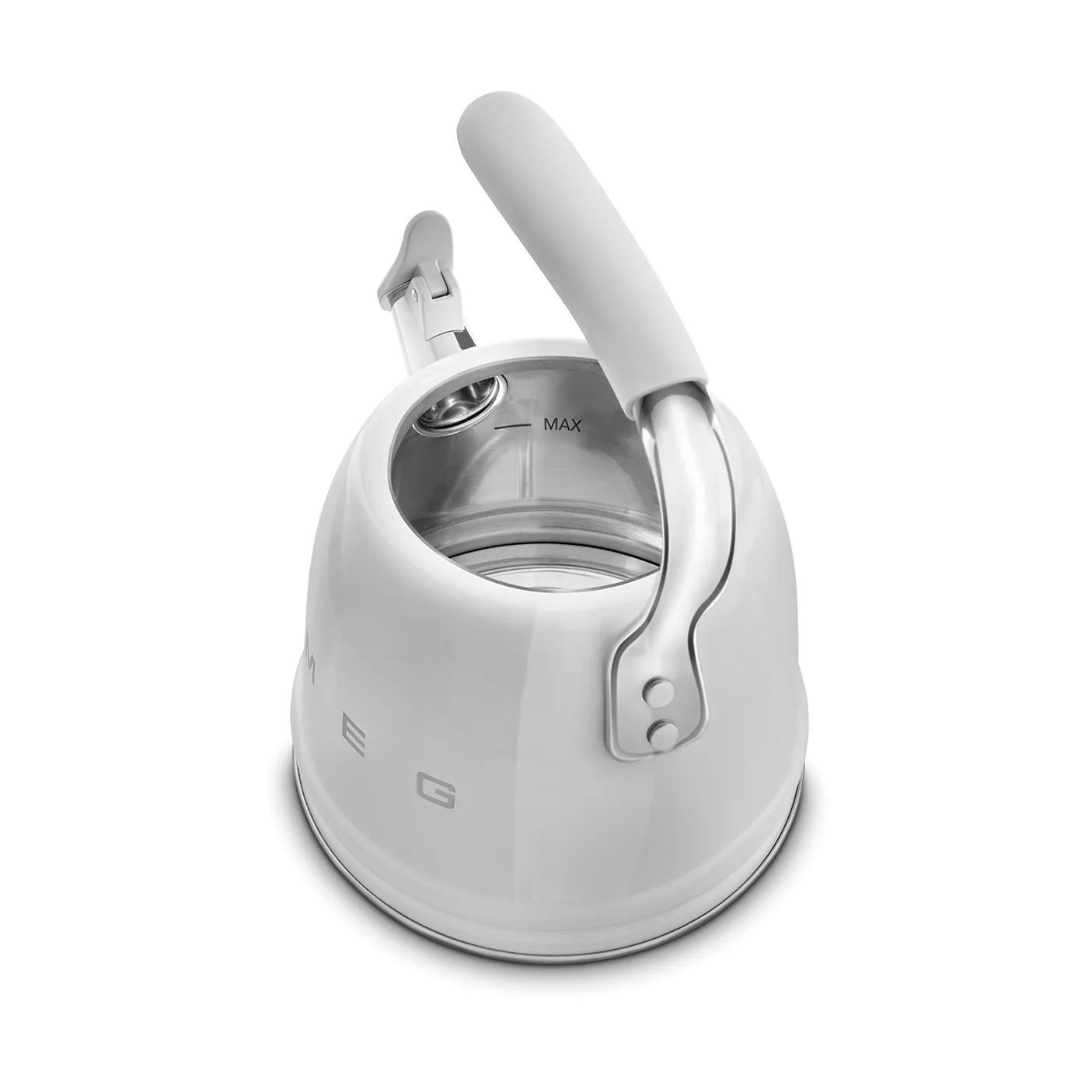 Smeg 50's Style Vannkoker med fløyte, Stainless steel Smeg