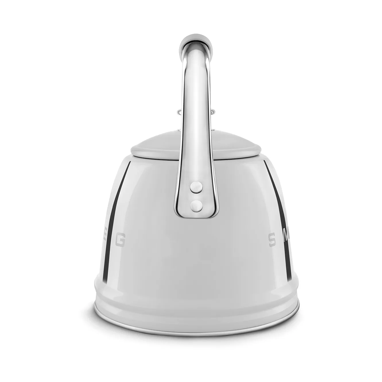 Smeg 50's Style Vannkoker med fløyte, Stainless steel Smeg