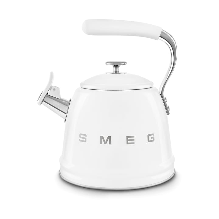 Smeg 50's Style Vannkoker med fløyte - White - Smeg