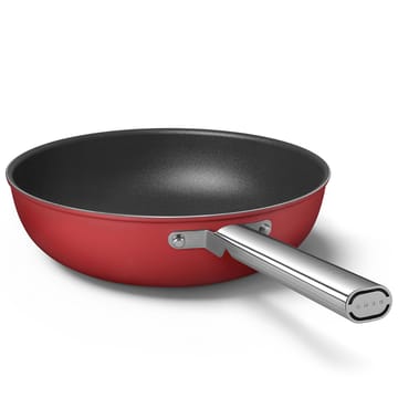 SMEG 50's Style wokpanne Ø 30 cm  - Rød - Smeg