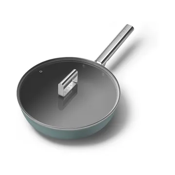 Smeg 50's style wokpanne keramisk Ø30 cm - Emerald green - Smeg