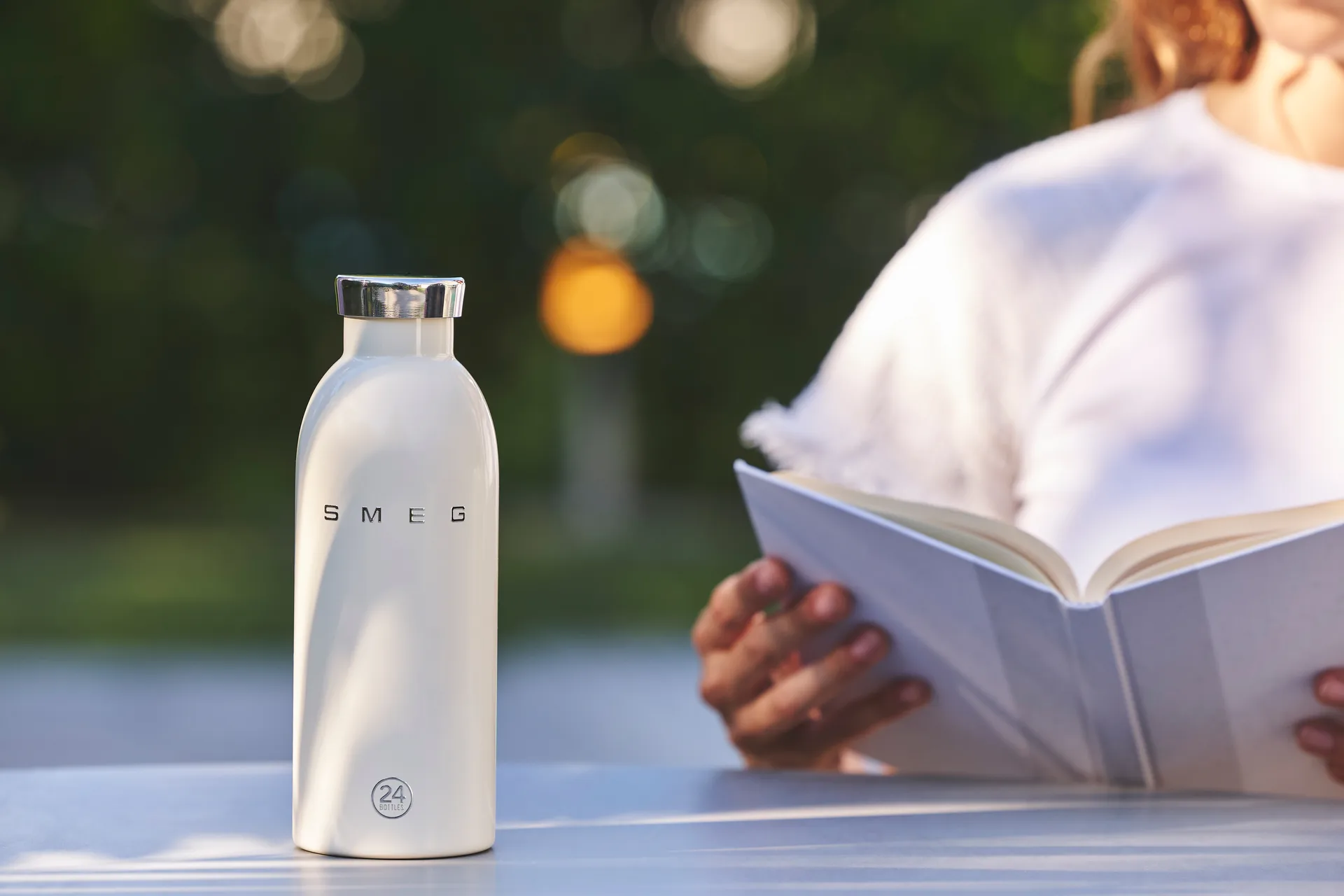 Smeg Clima termoflaske, Creme, 0,5 L Smeg