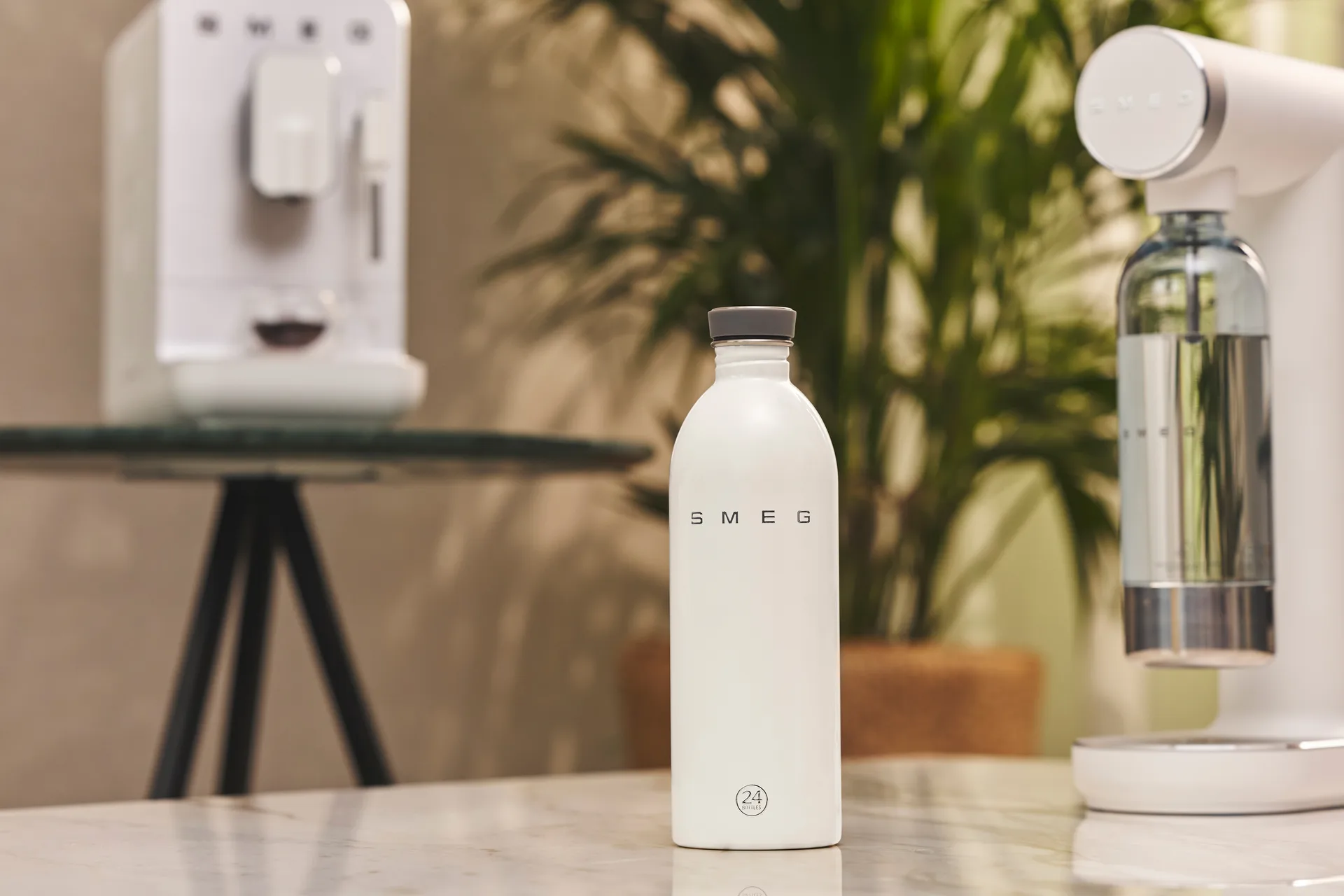 Smeg Clima termoflaske, Hvit, 1 L Smeg