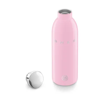 Smeg Clima termoflaske - Rosa, 0,5 L - Smeg