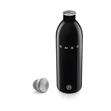 Smeg Clima termoflaske - Svart, 1 l - Smeg