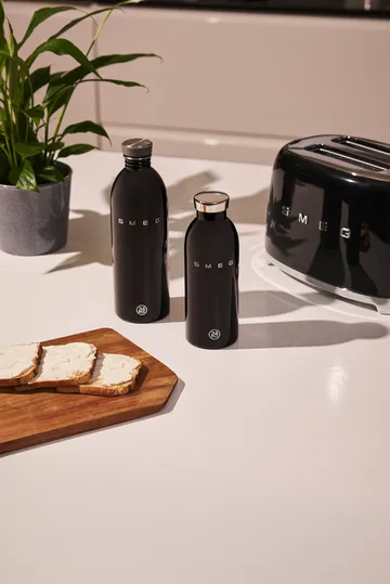 Smeg Clima termoflaske - Svart, 1 l - Smeg