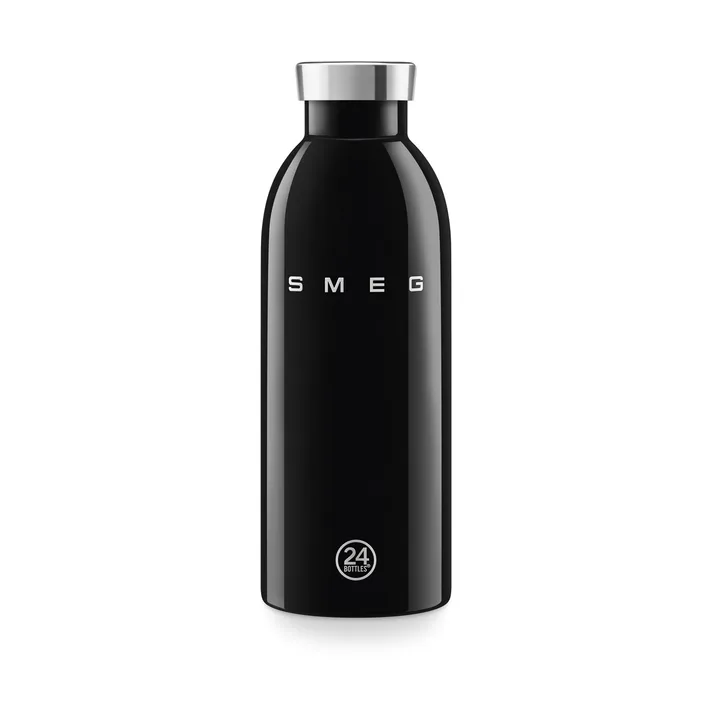 Smeg Clima vannflaske - Svart, 0,5 L - Smeg