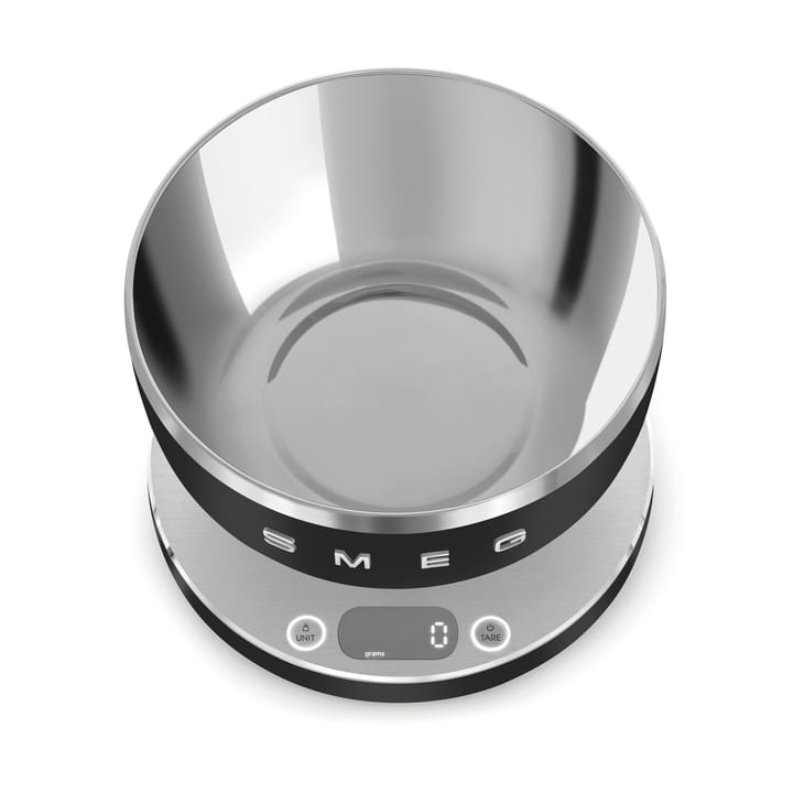Smeg digital kjøkkenvekt, Black Smeg