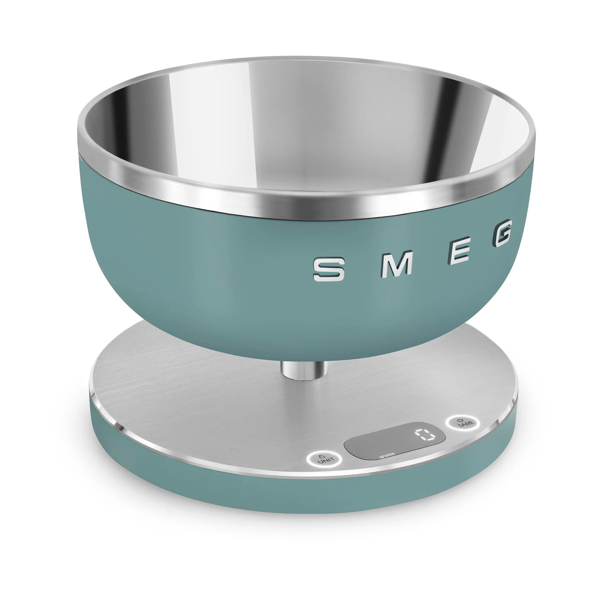 Smeg digital kjøkkenvekt, Emerald green Smeg