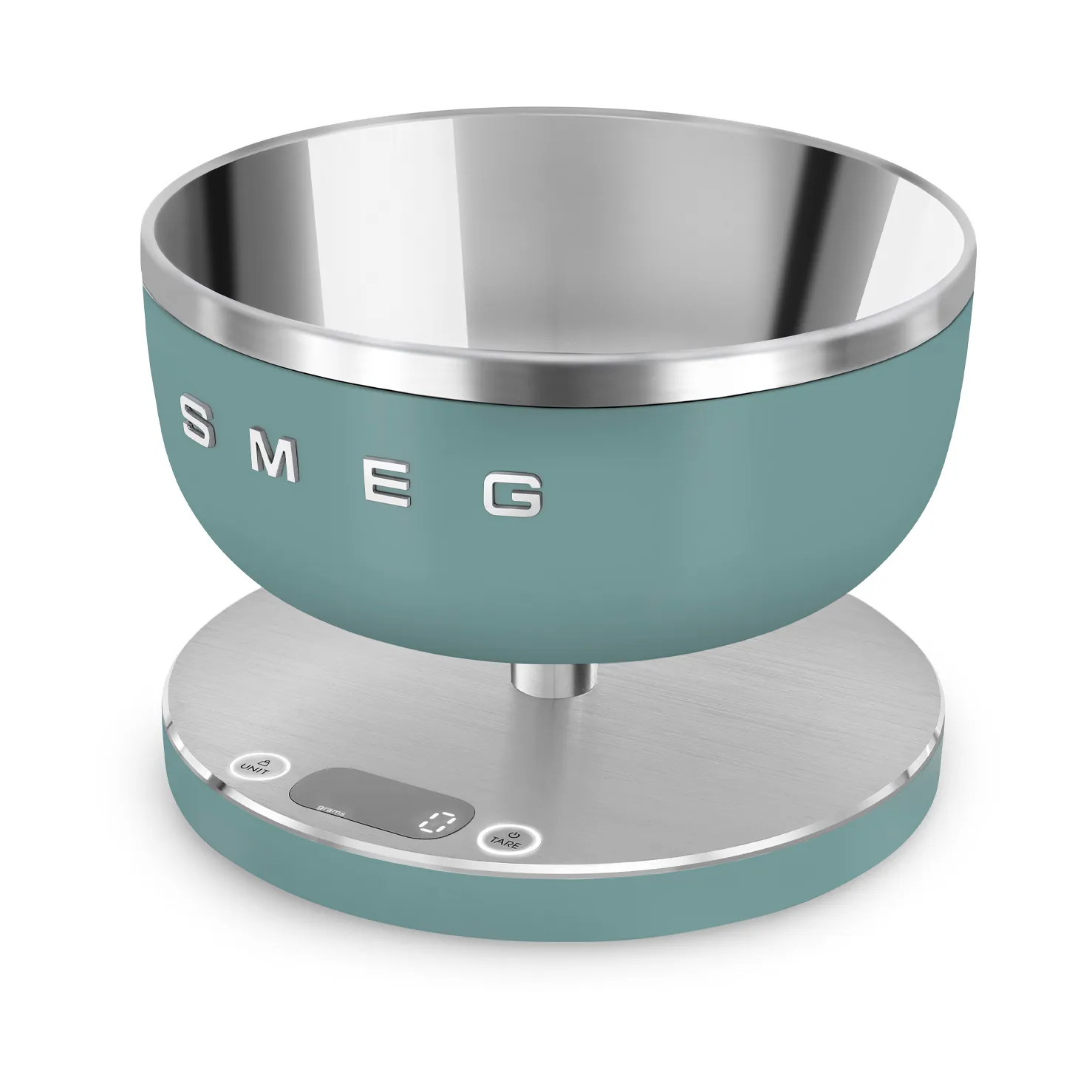 Smeg digital kjøkkenvekt, Emerald green Smeg