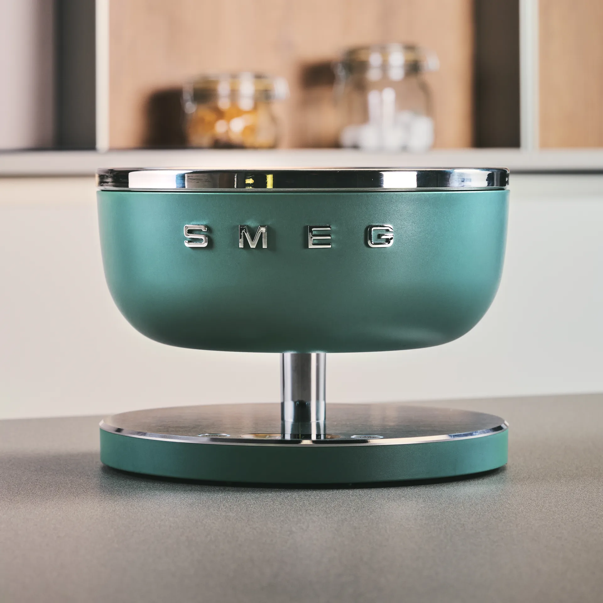 Smeg digital kjøkkenvekt, Emerald green Smeg