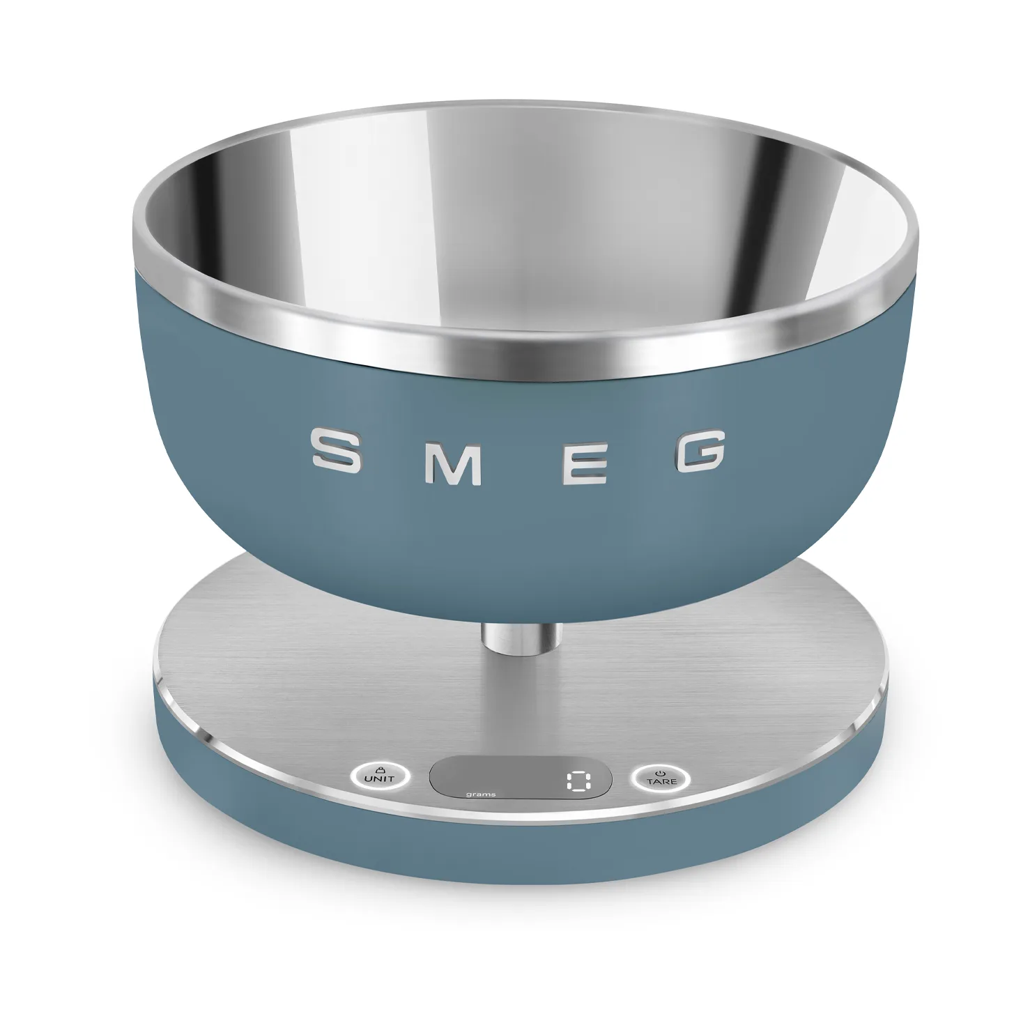 Smeg digital kjøkkenvekt, Storm blue Smeg