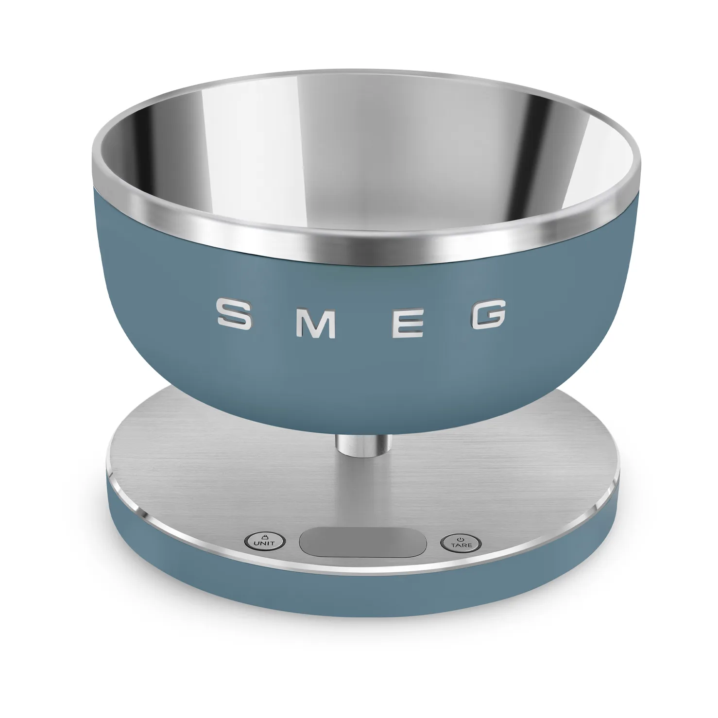 Smeg digital kjøkkenvekt, Storm blue Smeg
