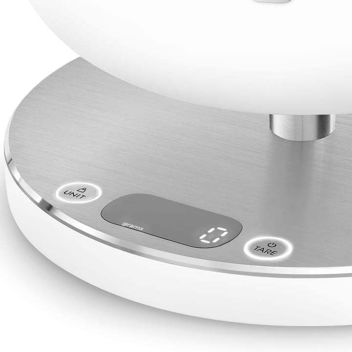 Smeg digital kjøkkenvekt, White Smeg