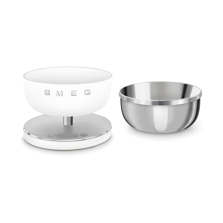 Smeg digital kjøkkenvekt, White Smeg