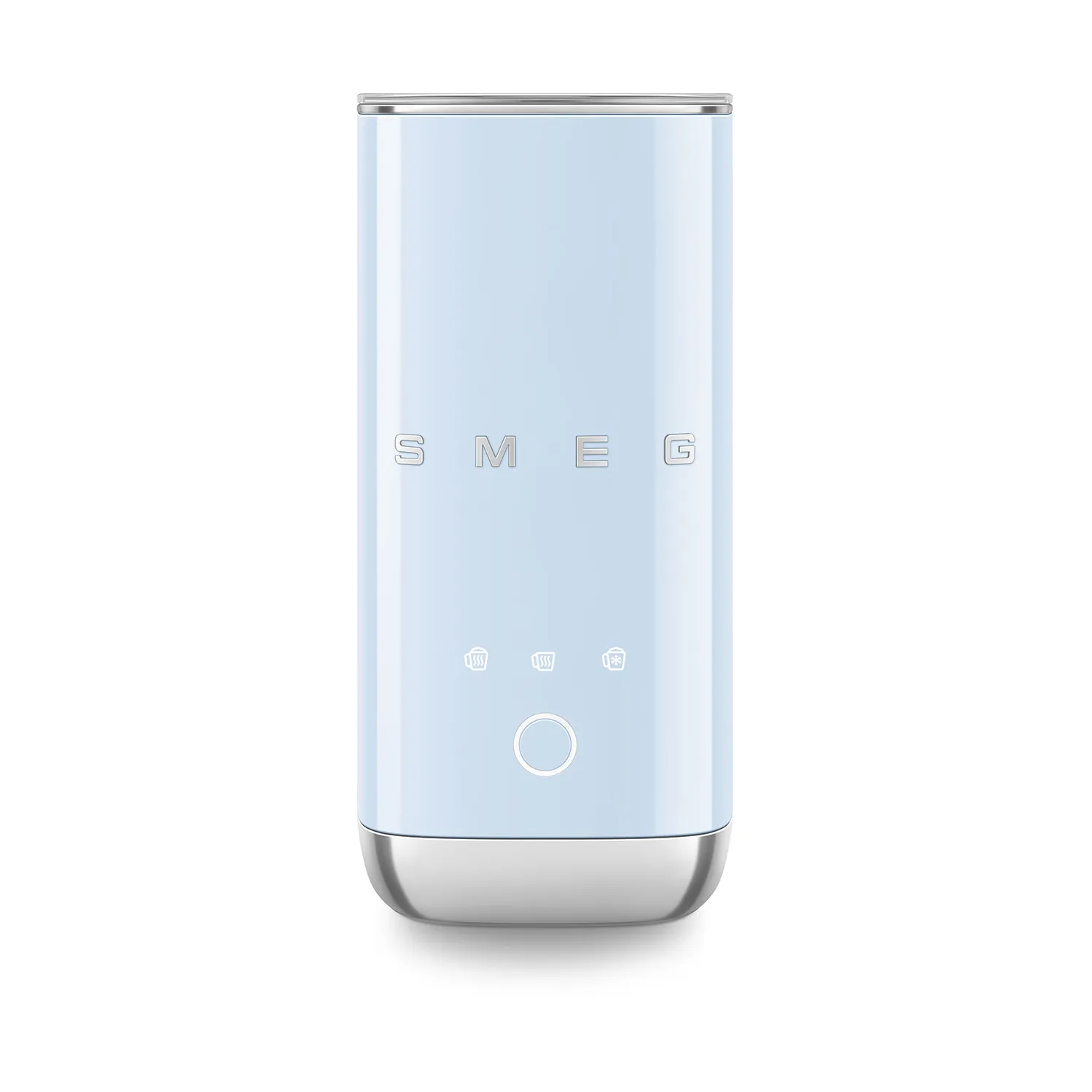 Smeg elektrisk mini melkeskummer MFF02, Pastel blue Smeg