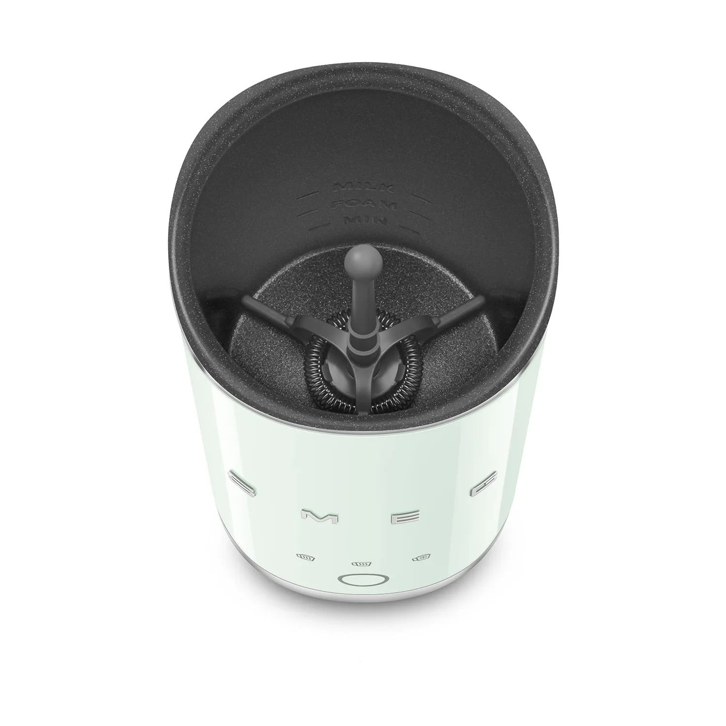 Smeg elektrisk mini melkeskummer MFF02, Pastel green Smeg