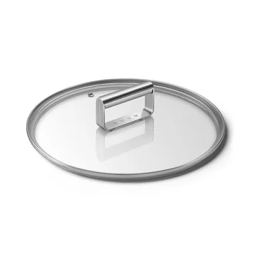 Smeg glasslokk silver - Ø24 cm - Smeg