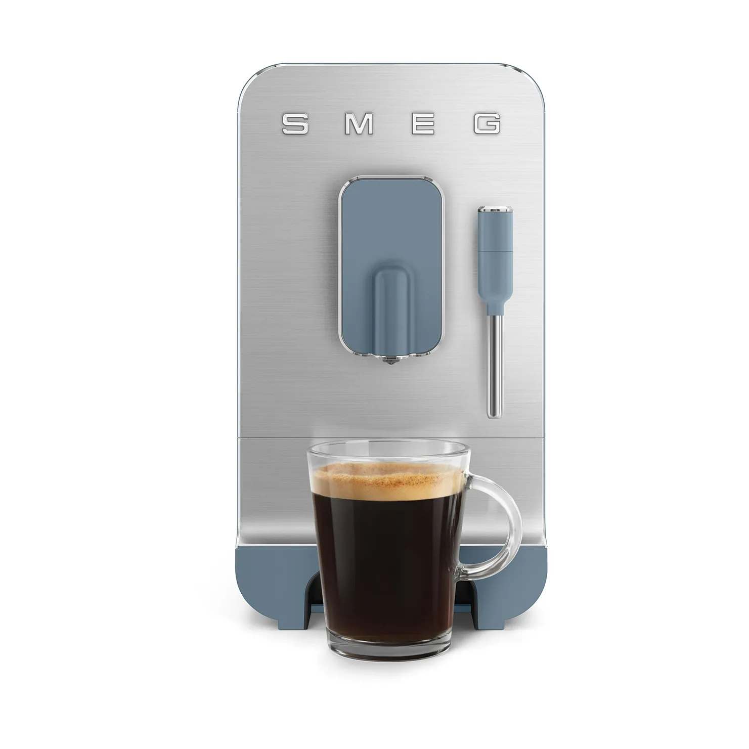 Smeg helautomatisk kaffemaskin 1,4 l, Storm Blue Smeg