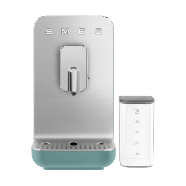 Smeg helautomatisk kaffemaskin med beholder Emerald