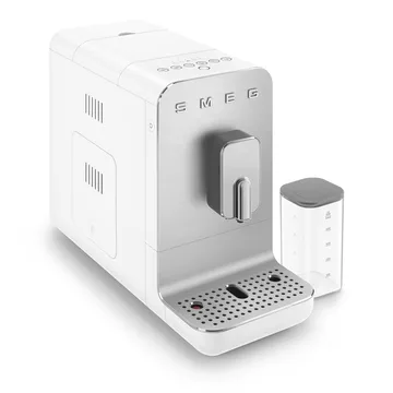 Smeg helautomatisk kaffemaskin med beholder - Hvit - Smeg