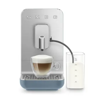 Smeg helautomatisk kaffemaskin med beholder - Storm Blue - Smeg