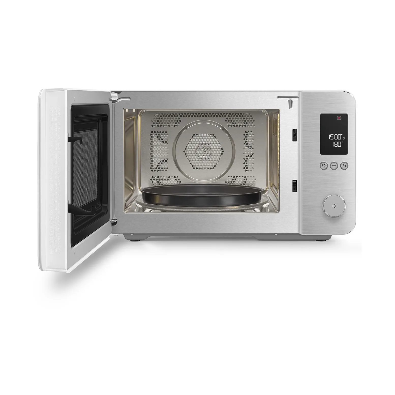 Smeg mikrobølgeovn med varmluft, Hvit Smeg