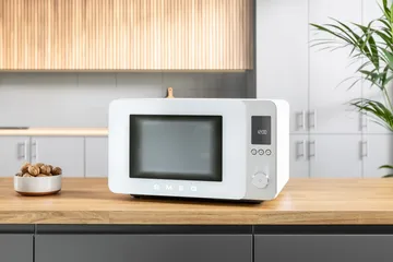 Smeg mikrobølgeovn med varmluft - Hvit - Smeg