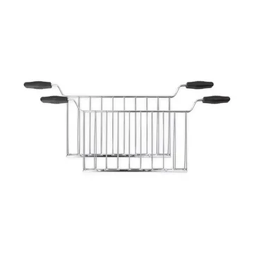 Smeg Sandwich sett 2 deler 43,4 cm - Sølv - Smeg