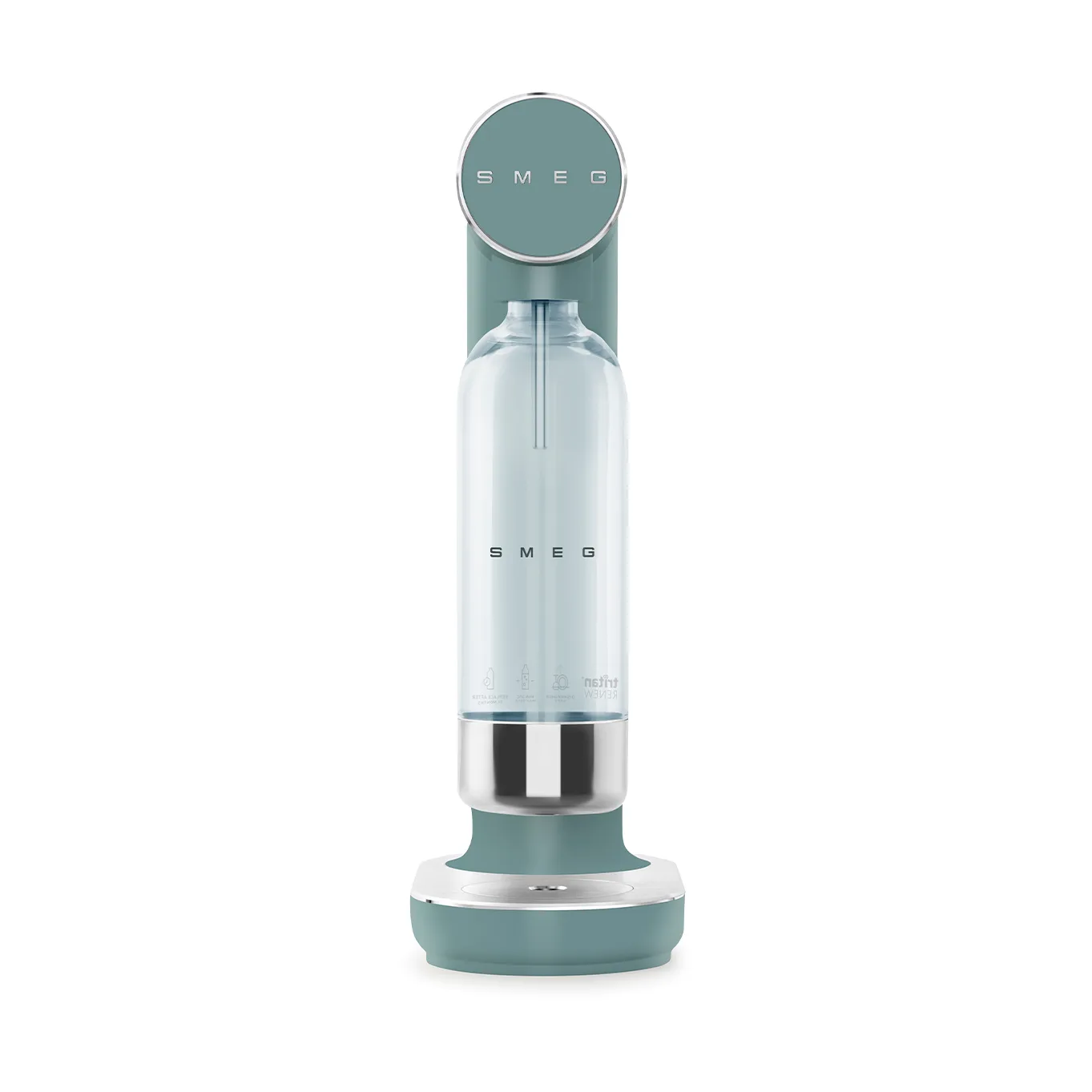 Smeg Sodamaker kullsyremaskin, Emerald green Smeg