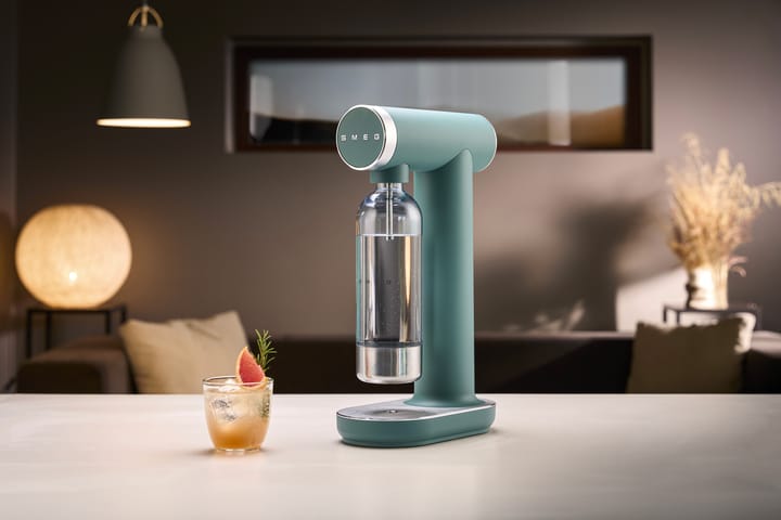 Smeg Sodamaker kullsyremaskin, Emerald green Smeg