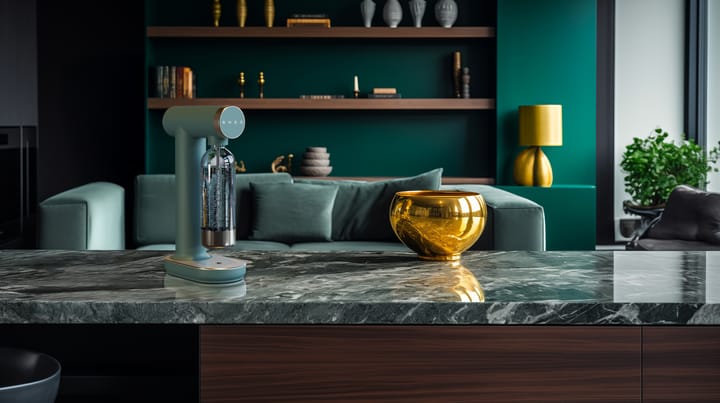 Smeg Sodamaker kullsyremaskin, Emerald green Smeg