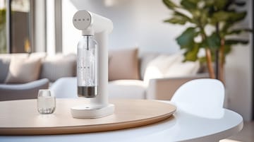 Smeg Sodamaker kullsyremaskin - Matt hvit - Smeg
