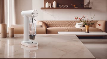 Smeg Sodamaker kullsyremaskin - Matt hvit - Smeg