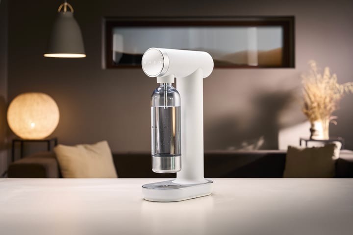 Smeg Sodamaker kullsyremaskin, Matt hvit Smeg