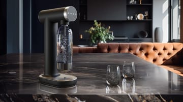 Smeg Sodamaker kullsyremaskin - Matt svart - Smeg