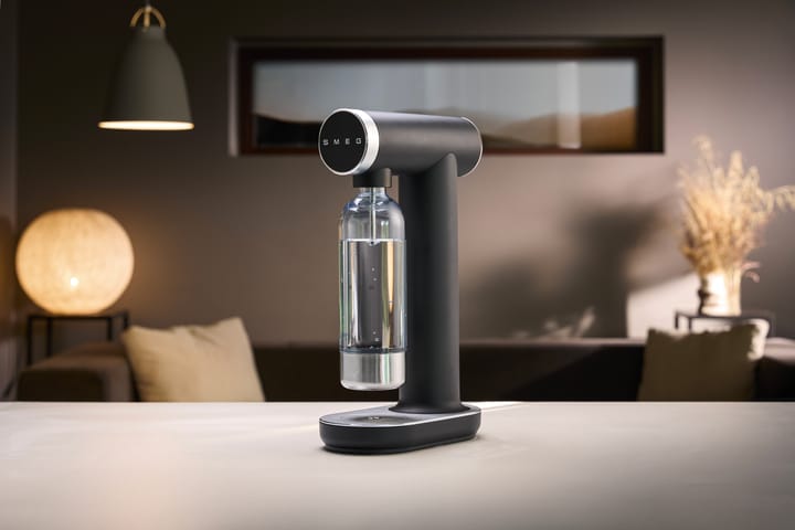 Smeg Sodamaker kullsyremaskin, Matt svart Smeg