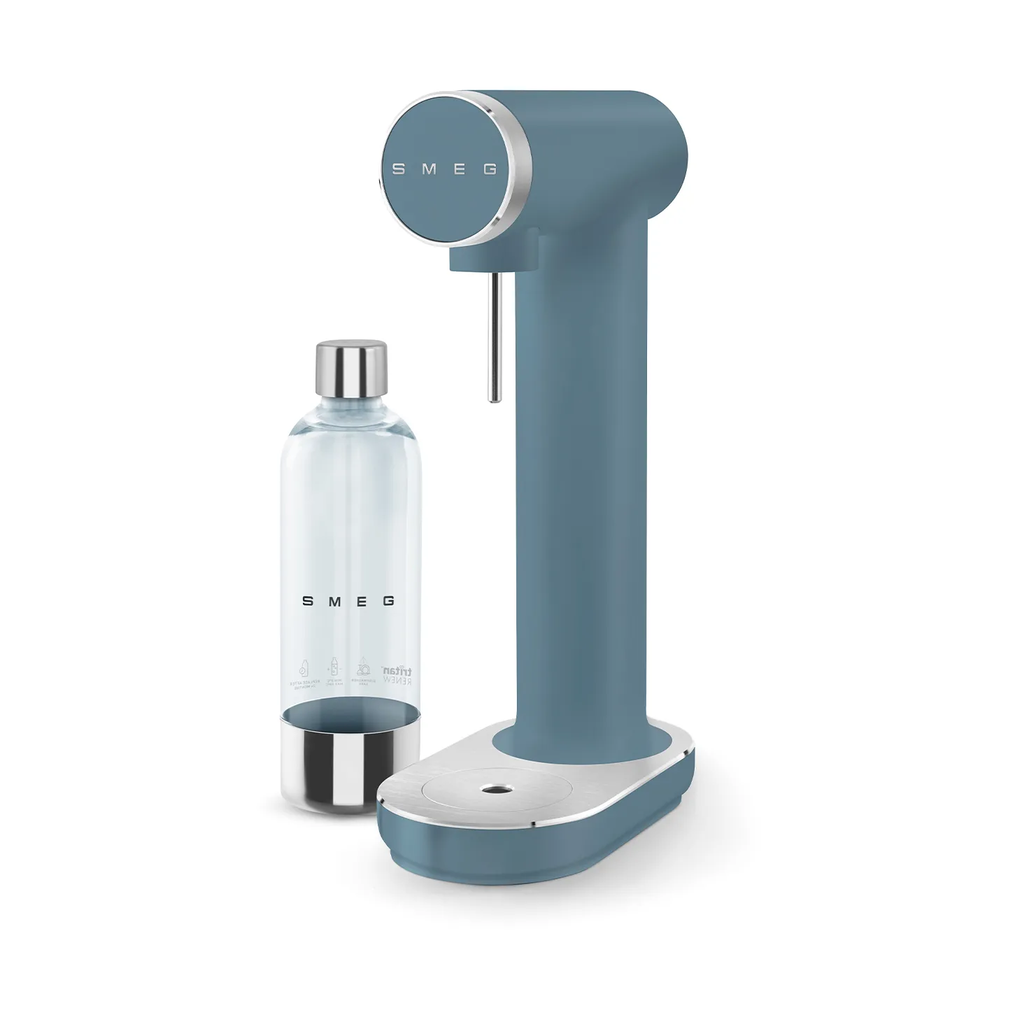 Smeg Sodamaker kullsyremaskin, Storm blue Smeg