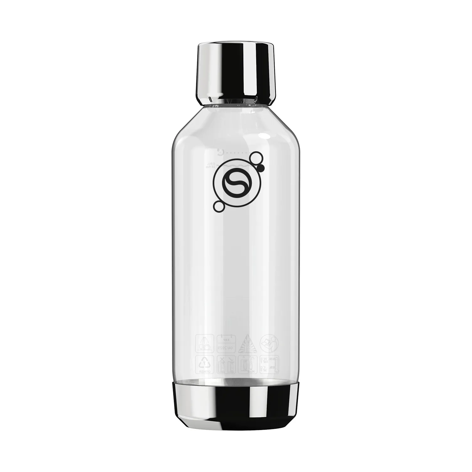 Fizz & Refresh flaske, Metall, 1 l Sodastream